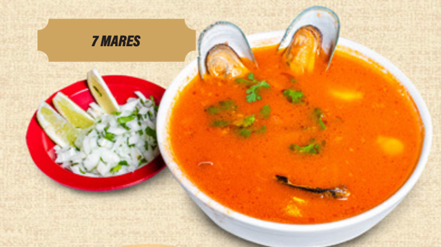 7 Mares (Seven Seas Seafood Soup).