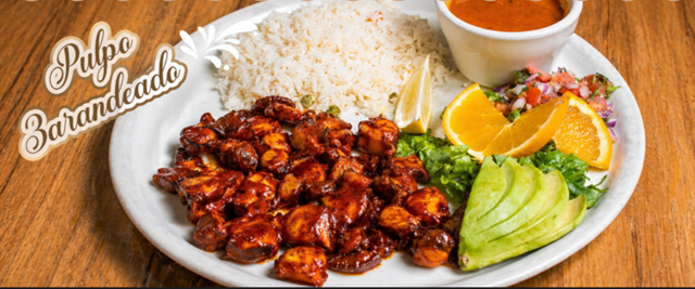 Pulpo Zarandeado (Zarandeado-Style Octopus).