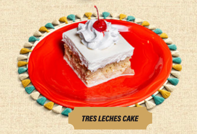 Tres Leches Cake (Three-Milk Cake).
