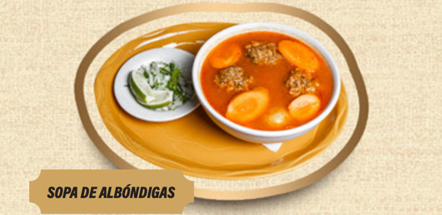 Albondigas Soup (Meatball Soup).