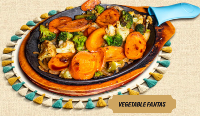 Vegetable Fajita.
