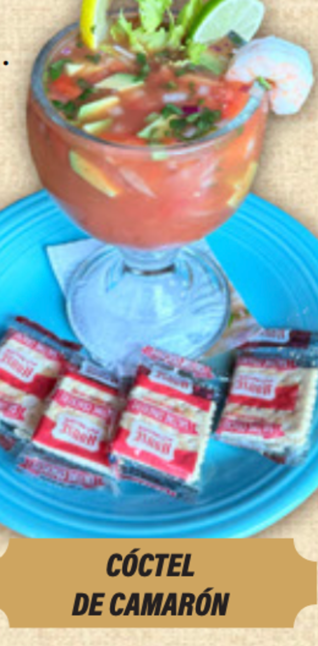 Cóctel de Camarones (Shrimp Cocktail).