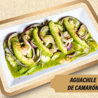 Aguachile de Camaron (Shrimp in Chile-Lime Marinade)