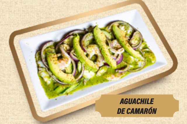 Aguachile de Camaron (Shrimp in Chile-Lime Marinade).