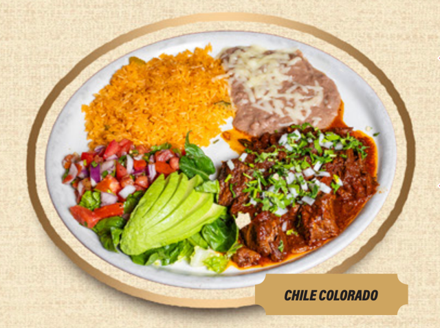 Chile Colorado (Beef in Red Chile Sauce).