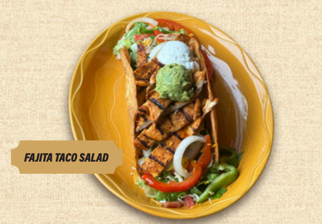 Fajita Taco Salad.