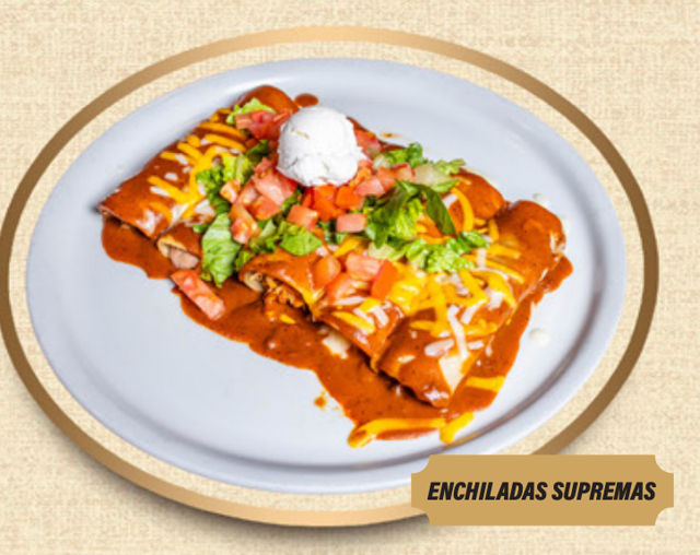 Enchiladas Supremas.