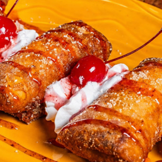 Raspberry Cheesecake Chimichanga