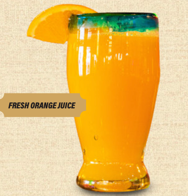 Fresh Orange Juice.